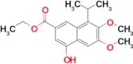 Ethyl 4-hydroxy-8-isopropyl-6,7-dimethoxy-2-naphthoate