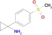 1-(4-(Methylsulfonyl)phenyl)cyclopropanamine