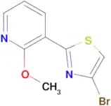 4-Bromo-2-(2-methoxypyridin-3-yl)thiazole