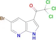 1-(5-Bromo-1H-pyrrolo[2,3-b]pyridin-3-yl)-2,2,2-trichloroethanone