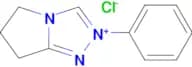 2-Phenyl-6,7-dihydro-5H-pyrrolo[2,1-c][1,2,4]triazol-2-ium chloride