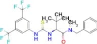 (S)-N-Benzyl-2-(3-(3,5-bis(trifluoromethyl)phenyl)thioureido)-N,3,3-trimethylbutanamide
