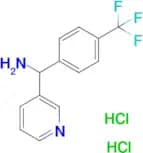 Pyridin-3-yl(4-(trifluoromethyl)phenyl)methanamine dihydrochloride