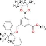 Methyl 3-(((tert-butyldiphenylsilyl)oxy)methyl)-5-(4,4,5,5-tetramethyl-1,3,2-dioxaborolan-2-yl)ben…