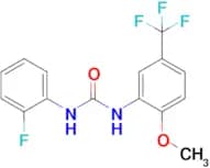 N-(2-Fluorophenyl)-N’-[2-methoxy-5-(trifluoromethyl)phenyl]urea