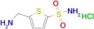 5-(Aminomethyl)thiophene-2-sulfonamide hydrochloride