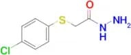 [(4-Chlorophenyl)thio]acetic acid hydrazide