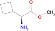 (S)-Methyl 2-amino-2-cyclobutylacetate