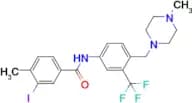 3-Iodo-4-methyl-N-(4-((4-methylpiperazin-1-yl)methyl)-3-(trifluoromethyl)phenyl)benzamide