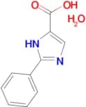 2-phenyl-1H-imidazole-5-carboxylic acid hydrate