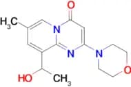 9-(1-hydroxyethyl)-7-methyl-2-morpholino-4H-pyrido[1,2-a]pyrimidin-4-one