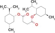 bis((1R,2S,5R)-2-isopropyl-5-methylcyclohexyl) succinate