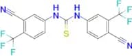 1-(4-Cyano-3-(trifluoromethyl)phenyl)-3-(3-cyano-4-(trifluoromethyl)phenyl)thiourea