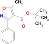 tert-Butyl 5-methyl-3-phenylisoxazole-4-carboxylate