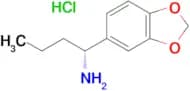 (R)-1-(Benzo[d][1,3]dioxol-5-yl)butan-1-amine hydrochloride