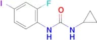 1-Cyclopropyl-3-(2-fluoro-4-iodophenyl)urea