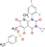 3-Cyclopropyl-1-(2-fluoro-4-iodophenyl)-6,8-dimethyl-2,4,7-trioxo-1,2,3,4,7,8-hexahydropyrido[2,3-…