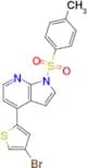 4-(4-Bromothiophen-2-yl)-1-tosyl-1H-pyrrolo[2,3-b]pyridine