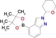 2-(Tetrahydro-2H-pyran-2-yl)-4-(4,4,5,5-tetramethyl-1,3,2-dioxaborolan-2-yl)-2H-indazole