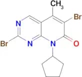 2,6-Dibromo-8-cyclopentyl-5-methylpyrido[2,3-d]pyrimidin-7(8H)-one