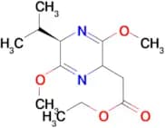 Ethyl 2-((5R)-5-isopropyl-3,6-dimethoxy-2,5-dihydropyrazin-2-yl)acetate