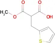3-Methoxy-3-oxo-2-(thiophen-2-ylmethyl)propanoic acid
