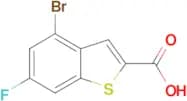 4-Bromo-6-fluorobenzo[b]thiophene-2-carboxylic acid