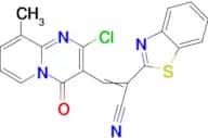 (Z)-2-(benzo[d]thiazol-2-yl)-3-(2-chloro-9-methyl-4-oxo-4H-pyrido[1,2-a]pyrimidin-3-yl)acrylonitri…