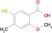 5-Mercapto-2-methoxy-4-methylbenzoic acid