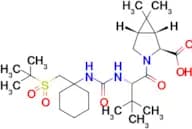 (1R,2S,5S)-3-((S)-2-(3-(1-(tert-butylsulfonylmethyl)cyclohexyl)ureido)-3,3-dimethylbutanoyl)-6,6-d…