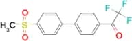 2,2,2-Trifluoro-1-(4′-(methylsulfonyl)-[1,1′-biphenyl]-4-yl)ethanone