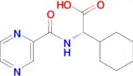 (S)-2-cyclohexyl-2-(pyrazine-2-carboxamido)acetic acid