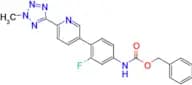 Benzyl (3-fluoro-4-(6-(2-methyl-2H-tetrazol-5-yl)pyridin-3-yl)phenyl)carbamate