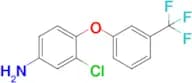 3-Chloro-4-(3-trifluoromethyl-phenoxy)-phenylamine