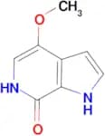 4-Methoxy-1H-pyrrolo[2,3-c]pyridin-7(6H)-one