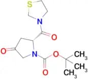 (R)-tert-butyl 4-oxo-2-(thiazolidine-3-carbonyl)pyrrolidine-1-carboxylate