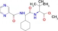 (2S)-Methyl 2-(2-cyclohexyl-2-(pyrazine-2-carboxamido)acetamido)-3,3-dimethylbutanoate