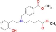 Methyl 4-(((2-hydroxyphenethyl)(5-methoxy-5-oxopentyl)amino)methyl)benzoate