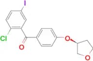 (S)-(2-Chloro-5-iodophenyl)(4-((tetrahydrofuran-3-yl)oxy)phenyl)methanone