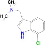 1-(7-Chloro-1H-indol-3-yl)-N,N-dimethylmethanamine