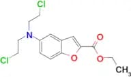 Ethyl 5-(bis(2-chloroethyl)amino)benzofuran-2-carboxylate