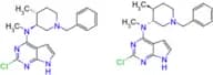 N-((3R,4S)-1-benzyl-4-methylpiperidin-3-yl)-2-chloro-N-methyl-7H-pyrrolo[2,3-d]pyrimidin-4-amine c…