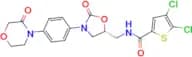 (R)-4,5-dichloro-N-((2-oxo-3-(4-(3-oxomorpholino)phenyl)oxazolidin-5-yl)methyl)thiophene-2-carboxa…