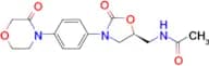 (S)-N-((2-oxo-3-(4-(3-oxomorpholino)phenyl)oxazolidin-5-yl)methyl)acetamide