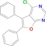 4-Chloro-5,6-diphenylfuro[2,3-d]pyrimidine