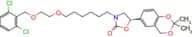 (R)-3-(6-(2-((2,6-dichlorobenzyl)oxy)ethoxy)hexyl)-5-(2,2-dimethyl-4H-benzo[d][1,3]dioxin-6-yl)oxa…