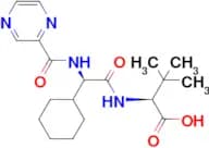 (S)-2-((R)-2-cyclohexyl-2-(pyrazine-2-carboxamido)acetamido)-3,3-dimethylbutanoic acid