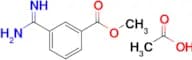 Methyl 3-carbamimidoylbenzoate acetate