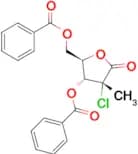((2R,3R,4R)-3-(benzoyloxy)-4-chloro-4-methyl-5-oxotetrahydrofuran-2-yl)methyl benzoate
