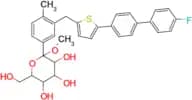 2-(3-((5-(4'-fluoro-[1,1'-biphenyl]-4-yl)thiophen-2-yl)methyl)-4-methylphenyl)-6-(hydroxymethyl)-2…